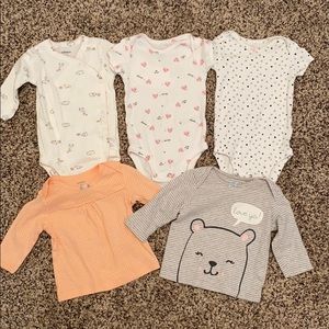 Baby girl 3 month clothes bundle
